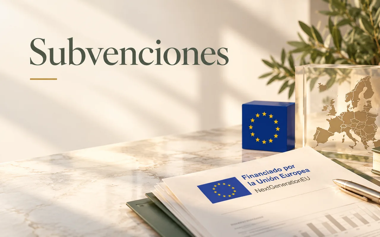 Subvenciones con fondos de la Unión Europea